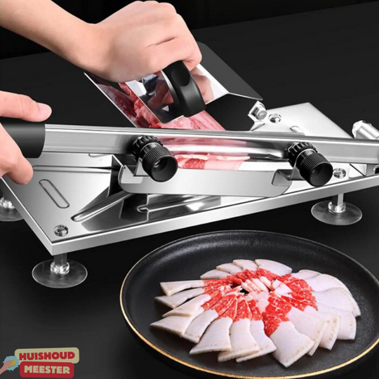 Professional Kitchen Slicer – Adjustable Blade, Durable Stainless Steel Cutting Machine for Home Use
