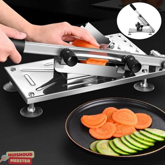Professional Kitchen Slicer – Adjustable Blade, Durable Stainless Steel Cutting Machine for Home Use