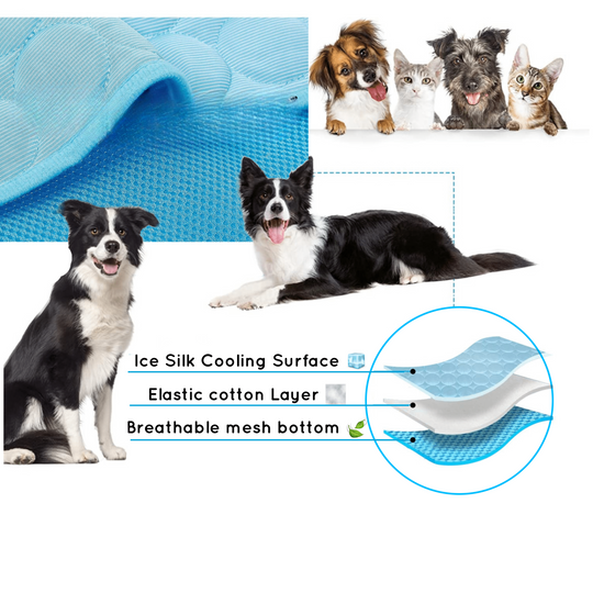 Pet Cooling Mat 'CoolFriend' – Comfortable Self-Cooling Mat for Dogs and Cats