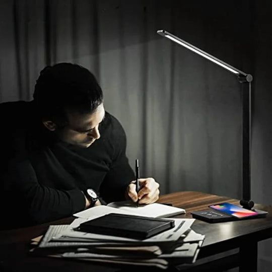 LED Desk Lamp - Wireless Charger - Touch Control 5
