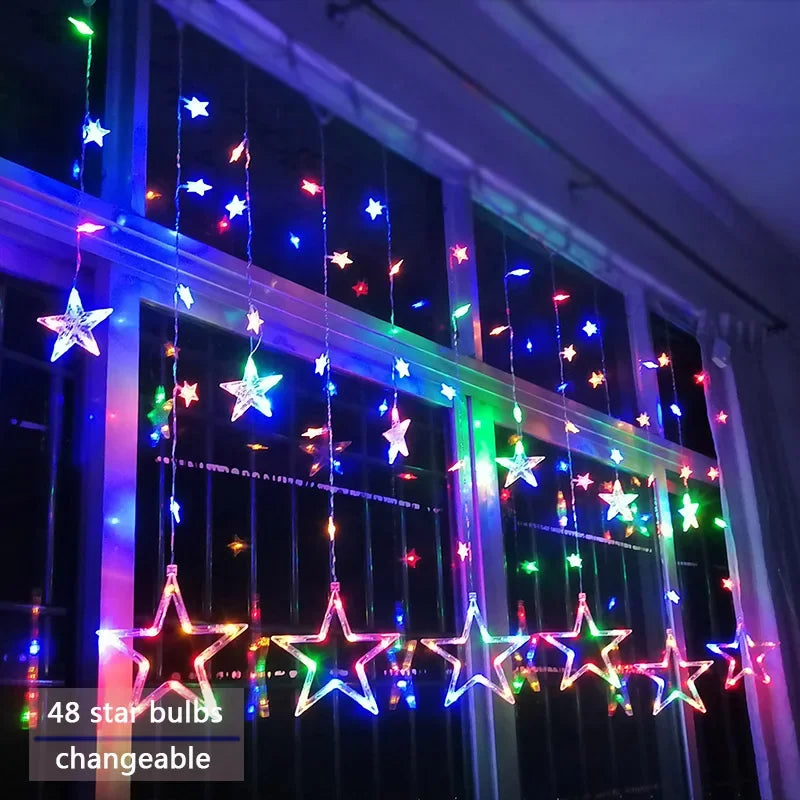 LED Star Garland - Decorative Lighting