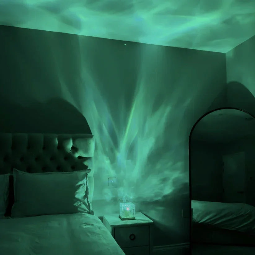 LED Table Lamp - Ocean Wave Design - Multi-Colour Light Effect