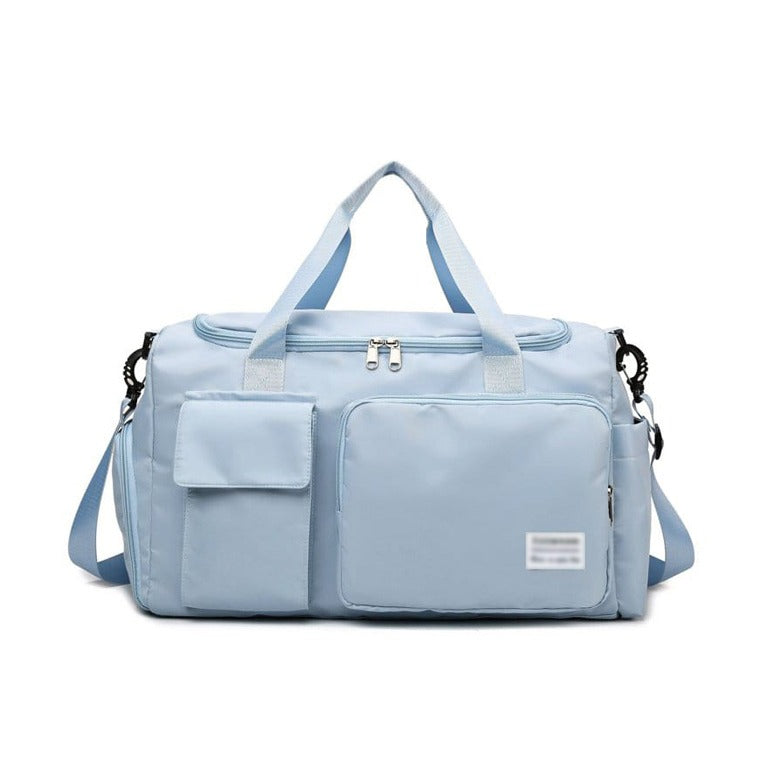 Multi-Pocket Travel Bag | Sports and Gym Duffle with Separate Shoe Compartment
