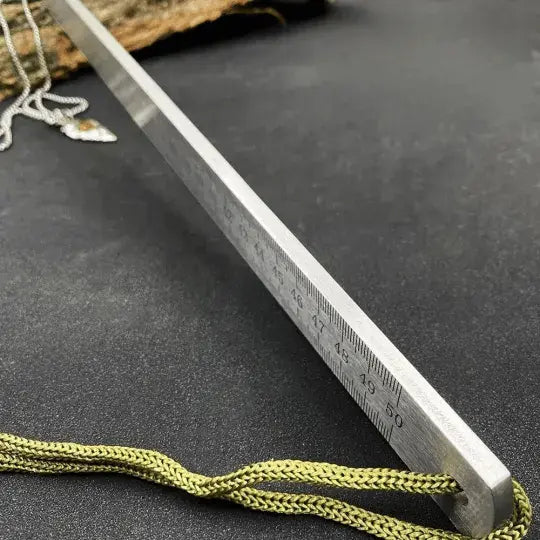 Hardened Steel Ruler – Versatile Emergency Tool