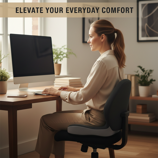 Lumbar Support Pillow - Car Seat - Chair Cushion