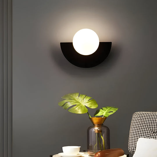 LumiSphere Light - Modern Wall Lights - Plug-in Wall Lights - Wall Light Sconces