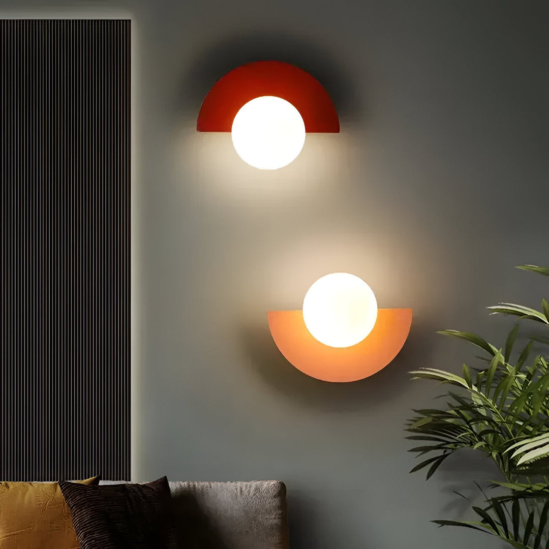 LumiSphere Light - Modern Wall Lights - Plug-in Wall Lights - Wall Light Sconces