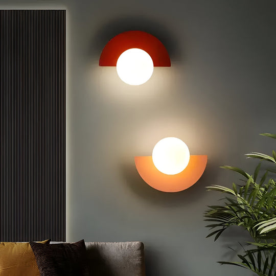 LumiSphere Light - Modern Wall Lights - Plug-in Wall Lights - Wall Light Sconces