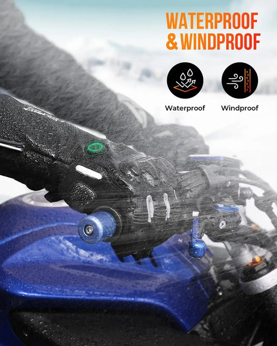 Thermal Heated Waterproof Rechargeable Winter Gloves
