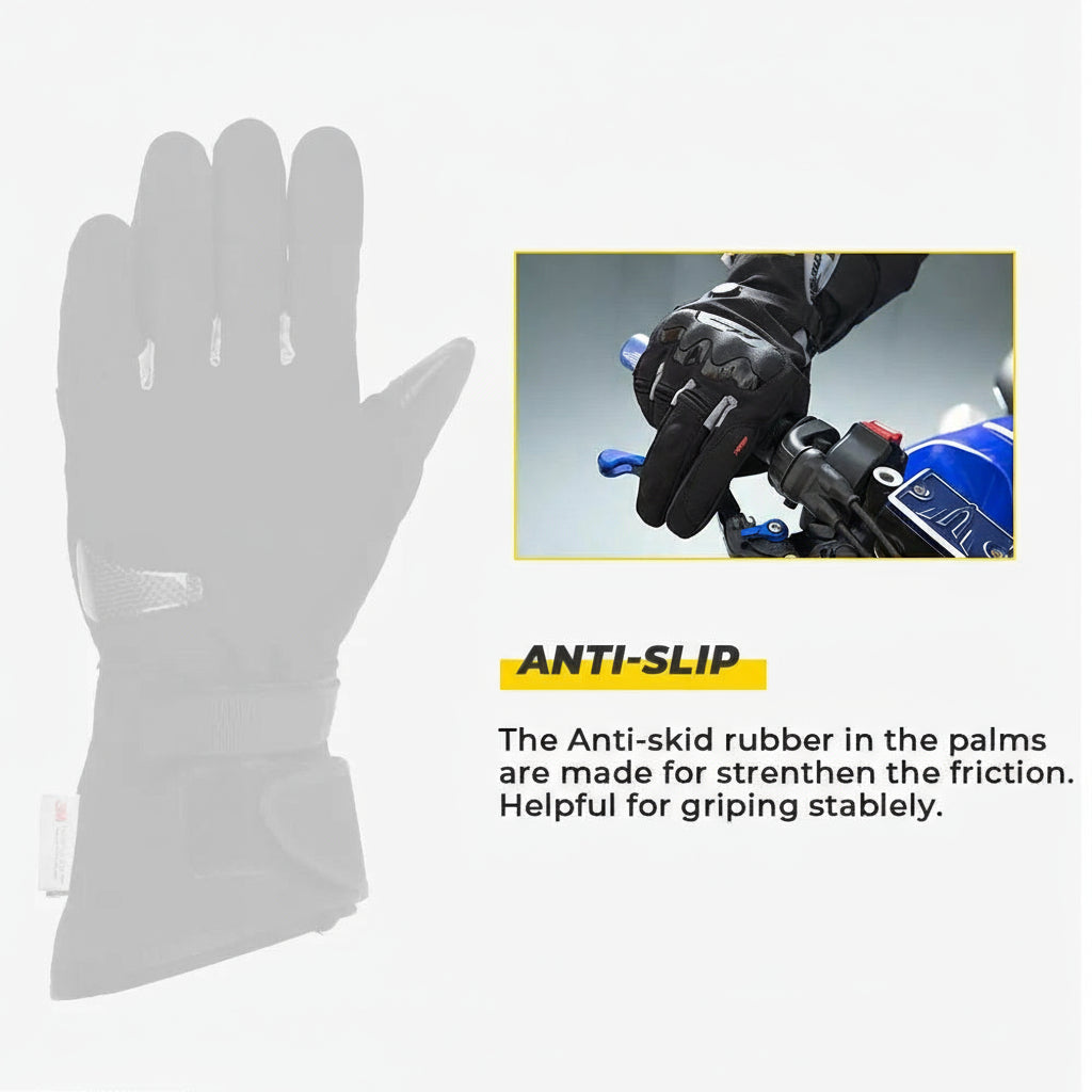 Thermal Heated Waterproof Rechargeable Winter Gloves