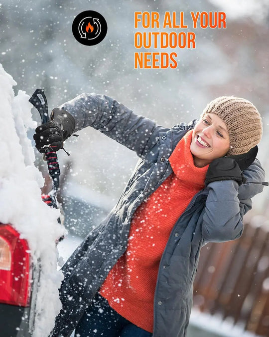 Thermal Heated Waterproof Rechargeable Winter Gloves