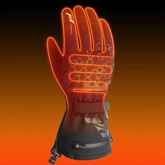 Thermal Heated Waterproof Rechargeable Winter Gloves