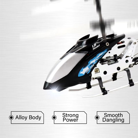 Unbreakable 3.5CH RC Helicopter Mini RC Helicopter with Gyro - Crimson