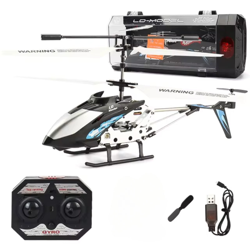 Unbreakable 3.5CH RC Helicopter Mini RC Helicopter with Gyro - Crimson