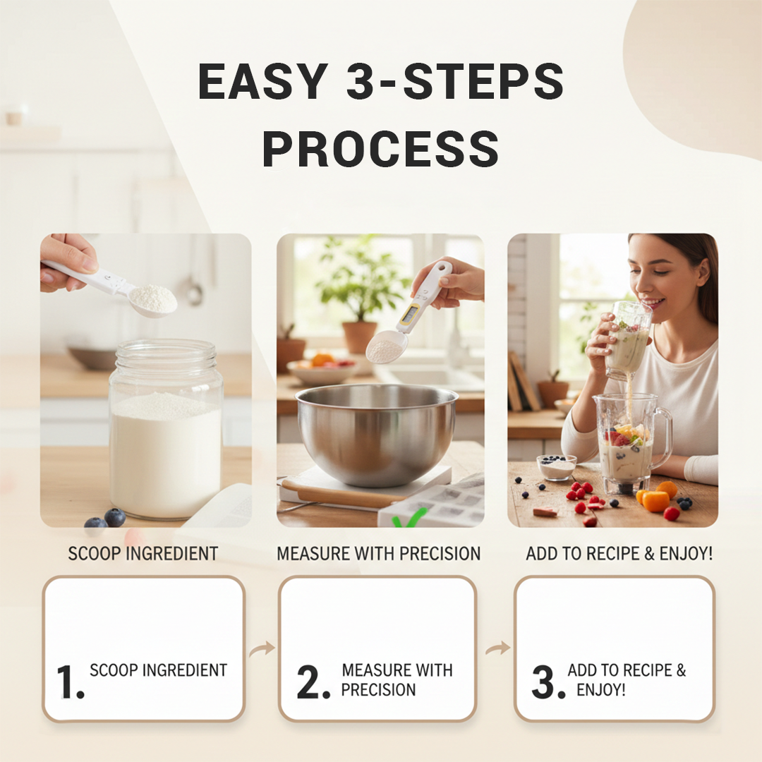Measuring Spoon - Digital LCD - Kitchen Scale
