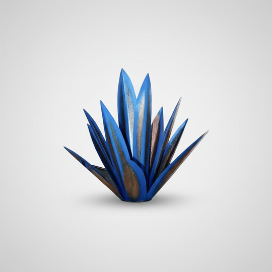 Metal Decorative Plant - Agave Sculpture - Indoor Outdoor