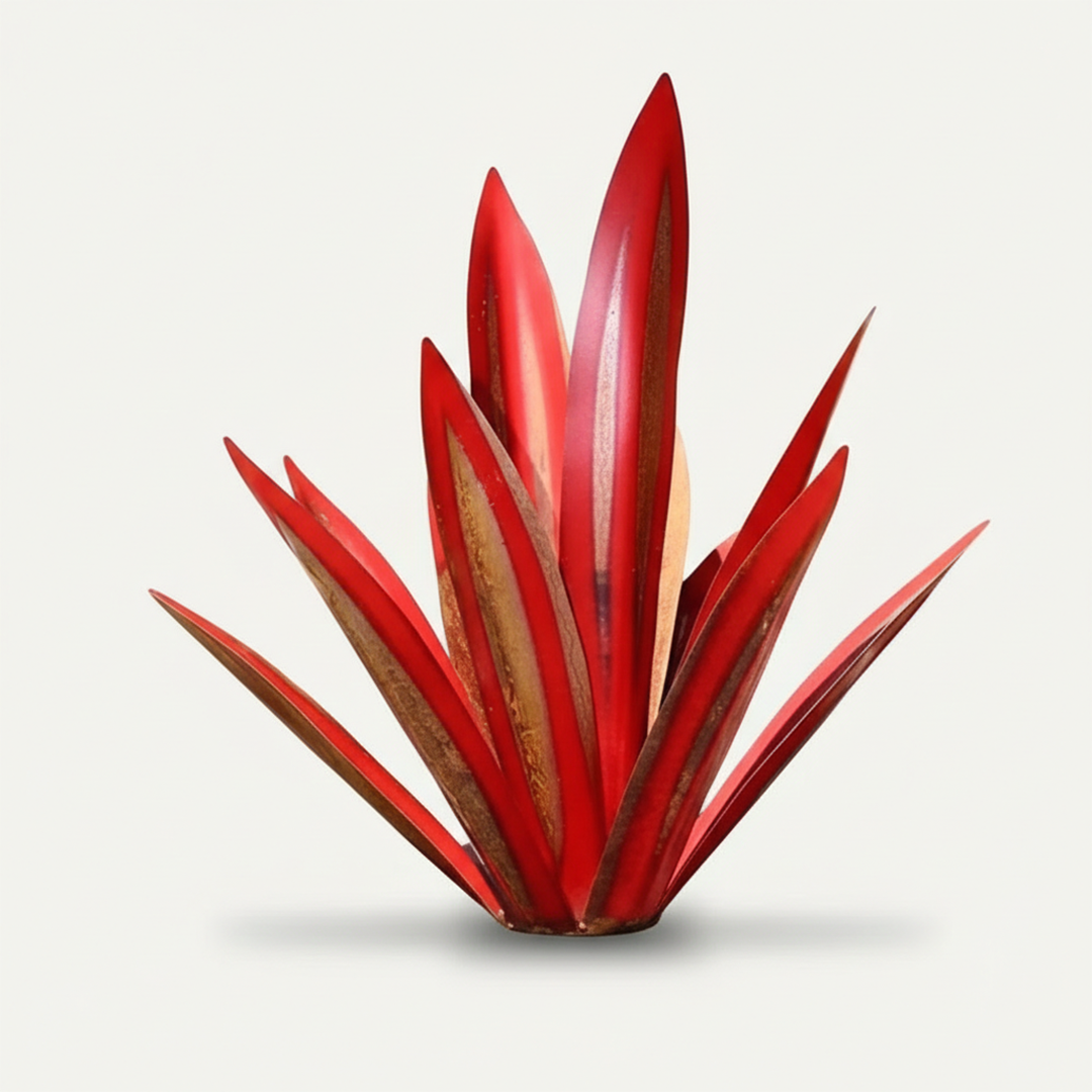 Metal Decorative Plant - Agave Sculpture - Indoor Outdoor