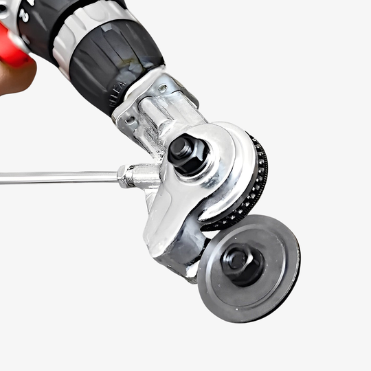 Metal Shear Attachment - Drill Powered - Sheet Cutting
