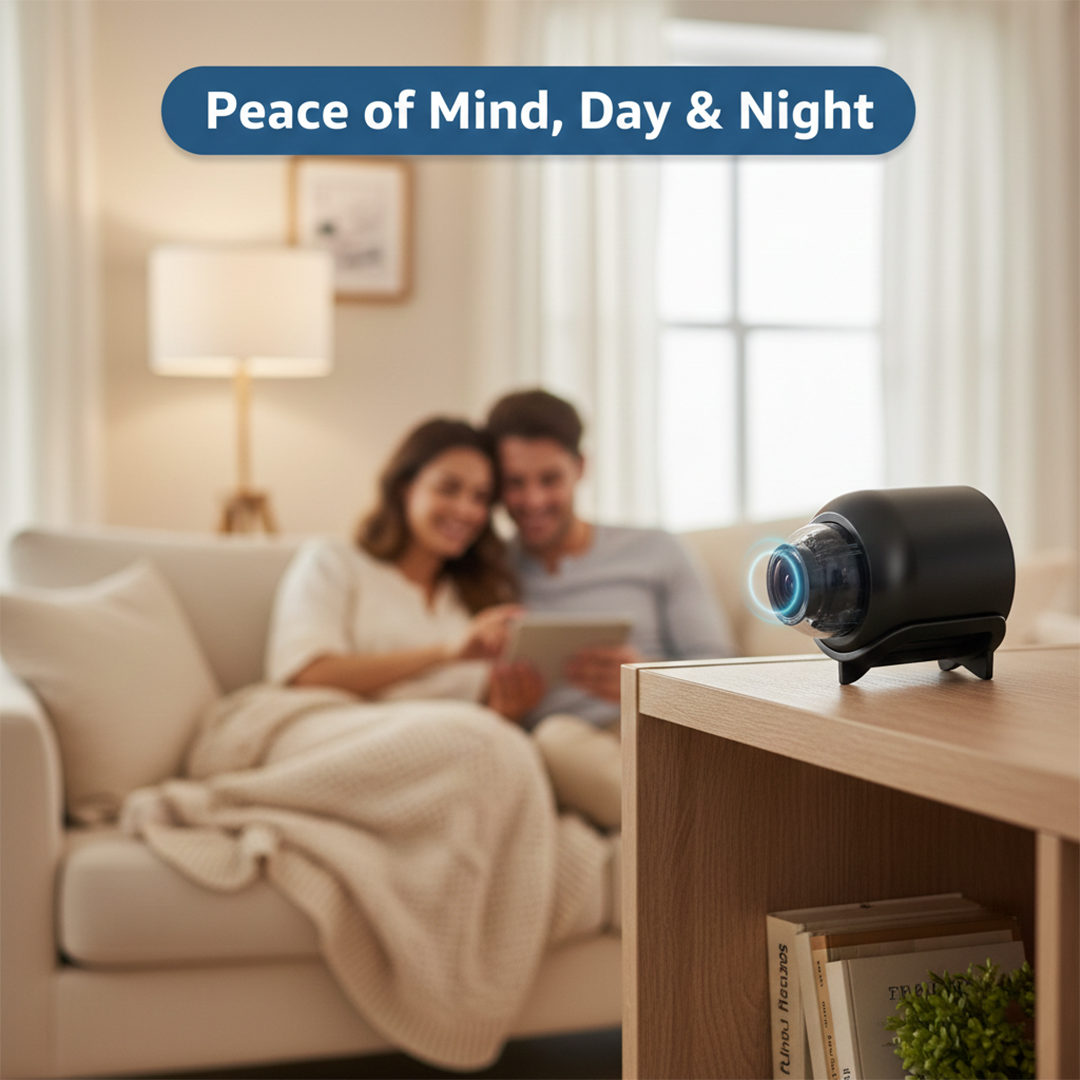 Mini 1080P Wireless WiFi Camera with Night Vision and Motion Detection