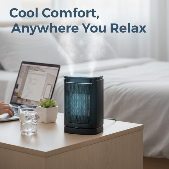 Mini Air Cooler - Portable Fan - USB Powered