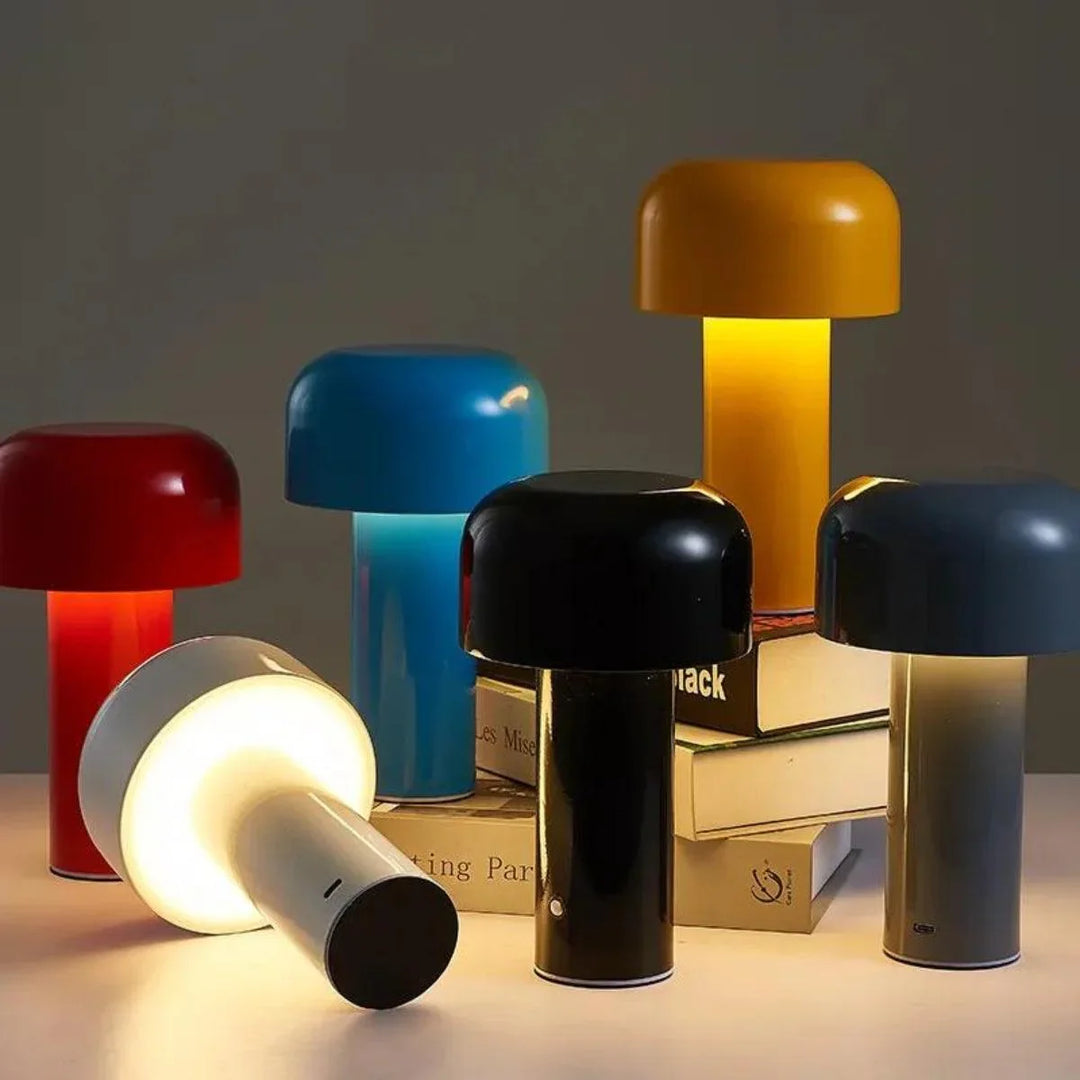 Mini LED Lamp - Mushroom Design - Adjustable Brightness