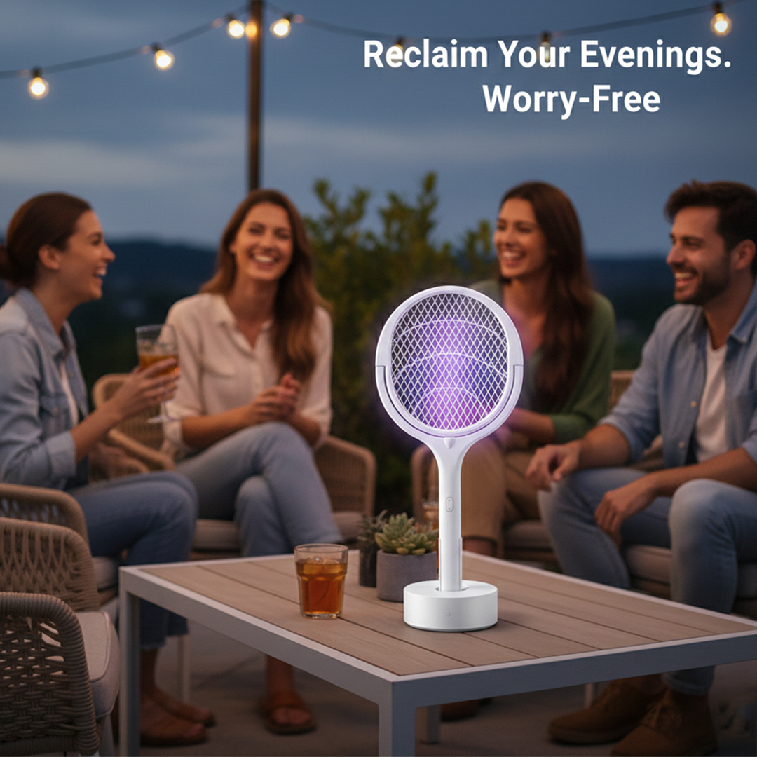 Mosquito Zapper - Electric Design - Rotatable Head