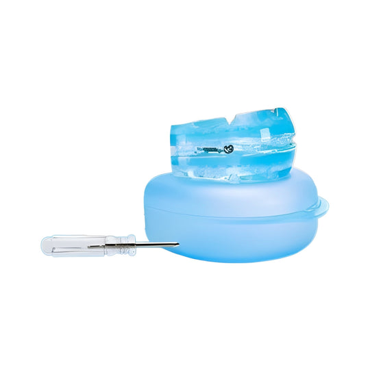 Adjustable Mouldable Mouthpiece with Screw-Based Fit for Nighttime Use