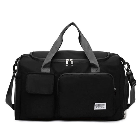 Multi-Pocket Travel Bag | Sports and Gym Duffle with Separate Shoe Compartment