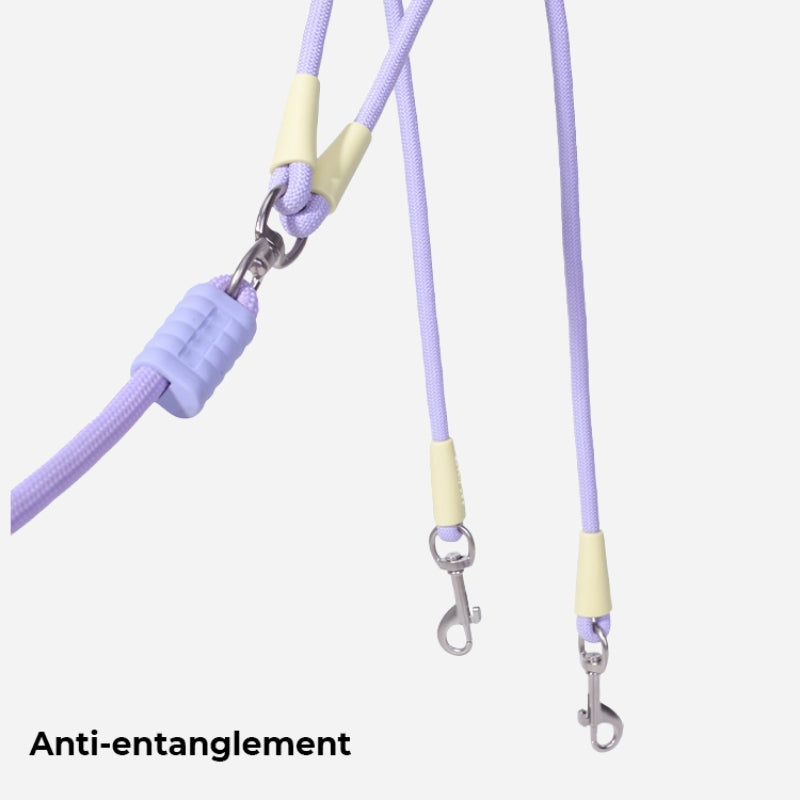 Multi-Purpose Double Leash | Tangle-Free Dog Leash