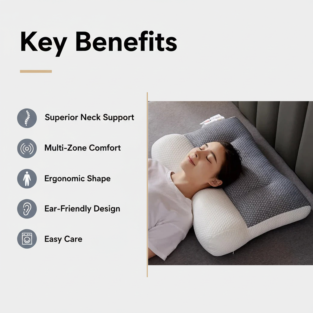 Neck Pillow - Orthopedic Shape - Sleeping Support
