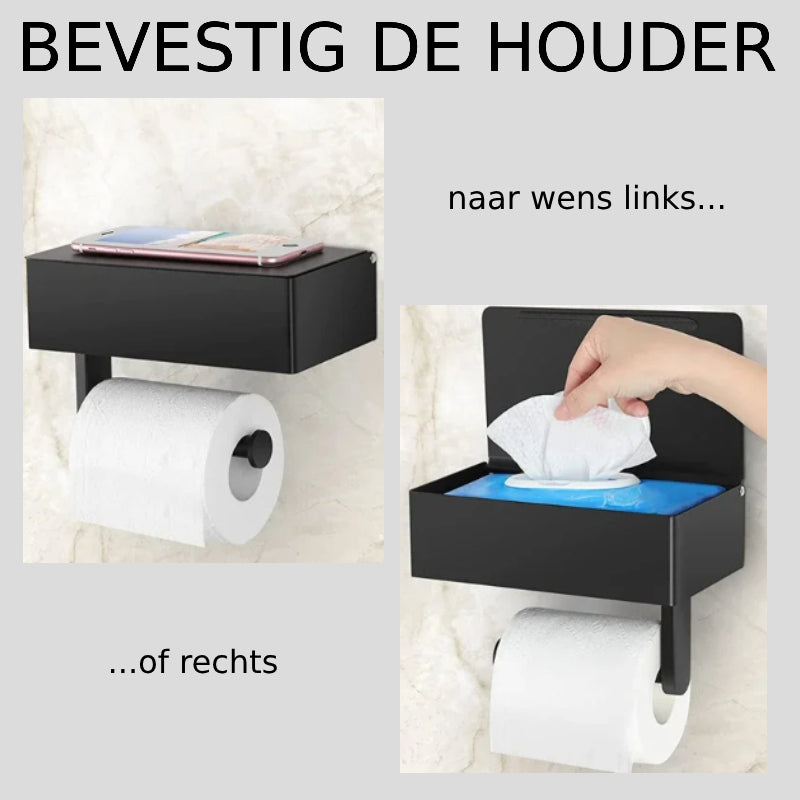Elegant Toilet Paper Holder - Discover Functional Elegance