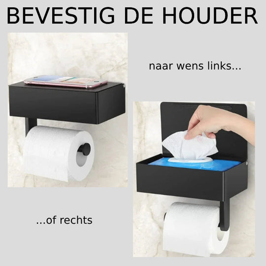 Elegant Toilet Paper Holder - Discover Functional Elegance
