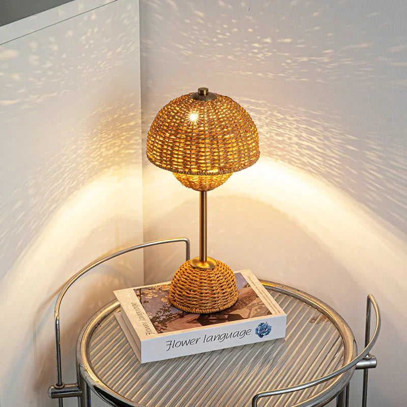 Bamboo Light Fixture - LED Light - USB Powered - Luvonic
