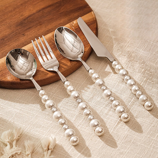 Pearl Grip Cutlery 4-Piece Set