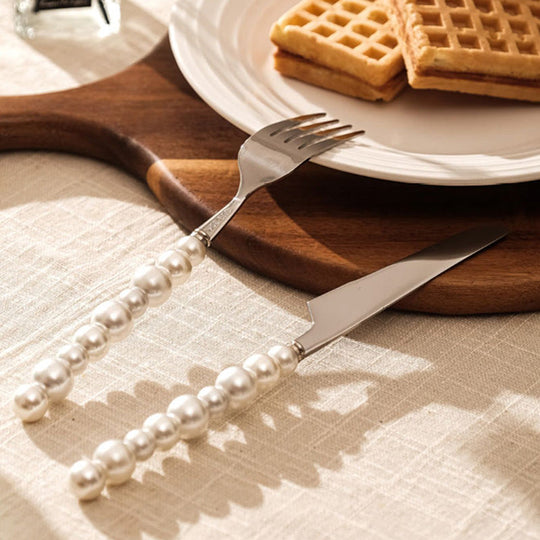 Pearl Grip Cutlery 4-Piece Set