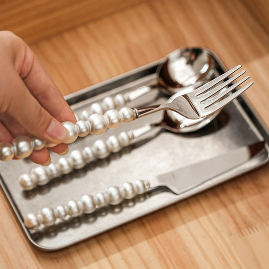 Pearl Grip Cutlery 4-Piece Set