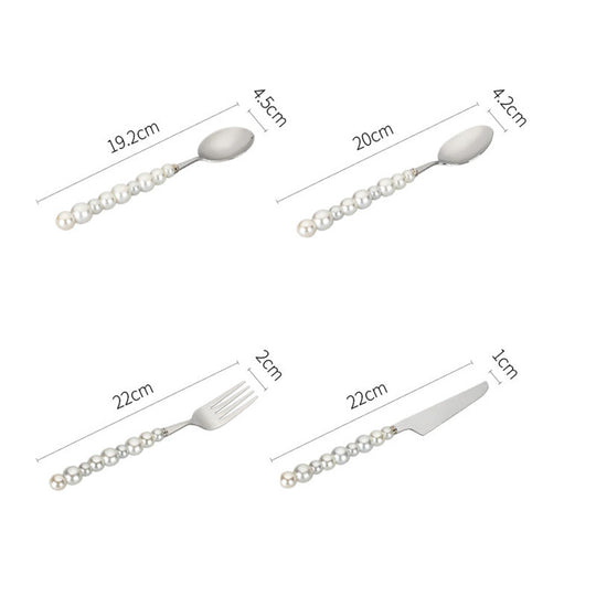 Pearl Grip Cutlery 4-Piece Set