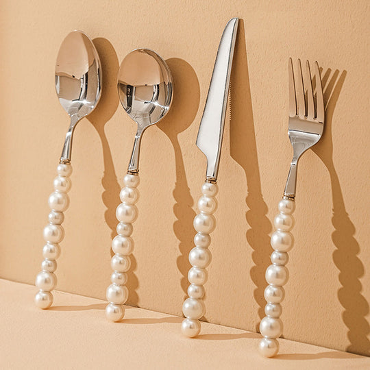 Pearl Grip Cutlery 4-Piece Set