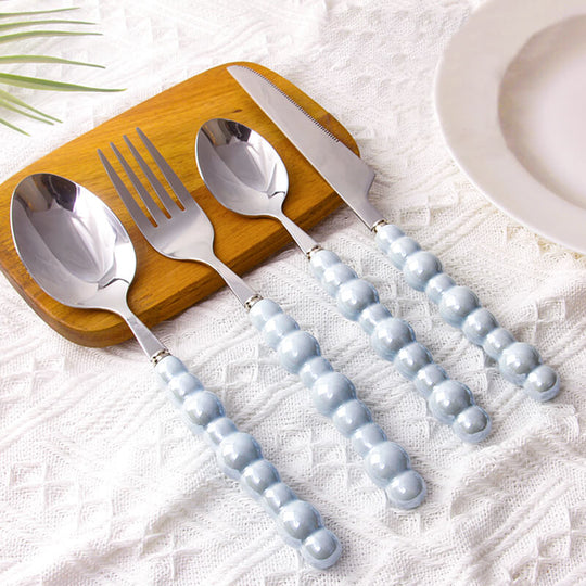 Pearl Grip Cutlery 4-Piece Set