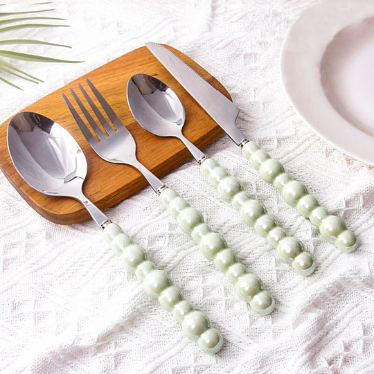 Pearl Grip Cutlery 4-Piece Set
