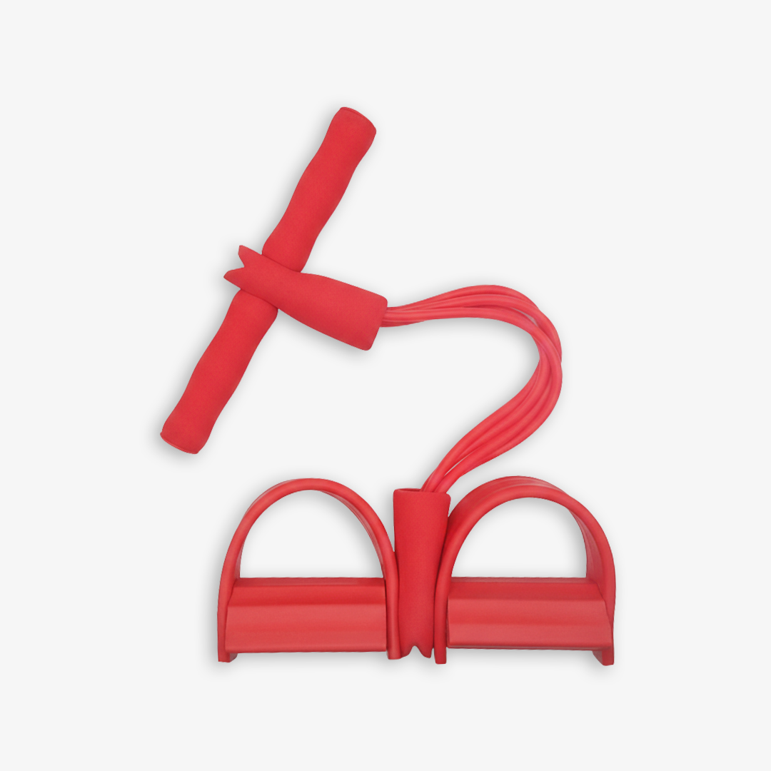 Pedal Resistance Bands - Elastic Trainer - Sit Up Tool