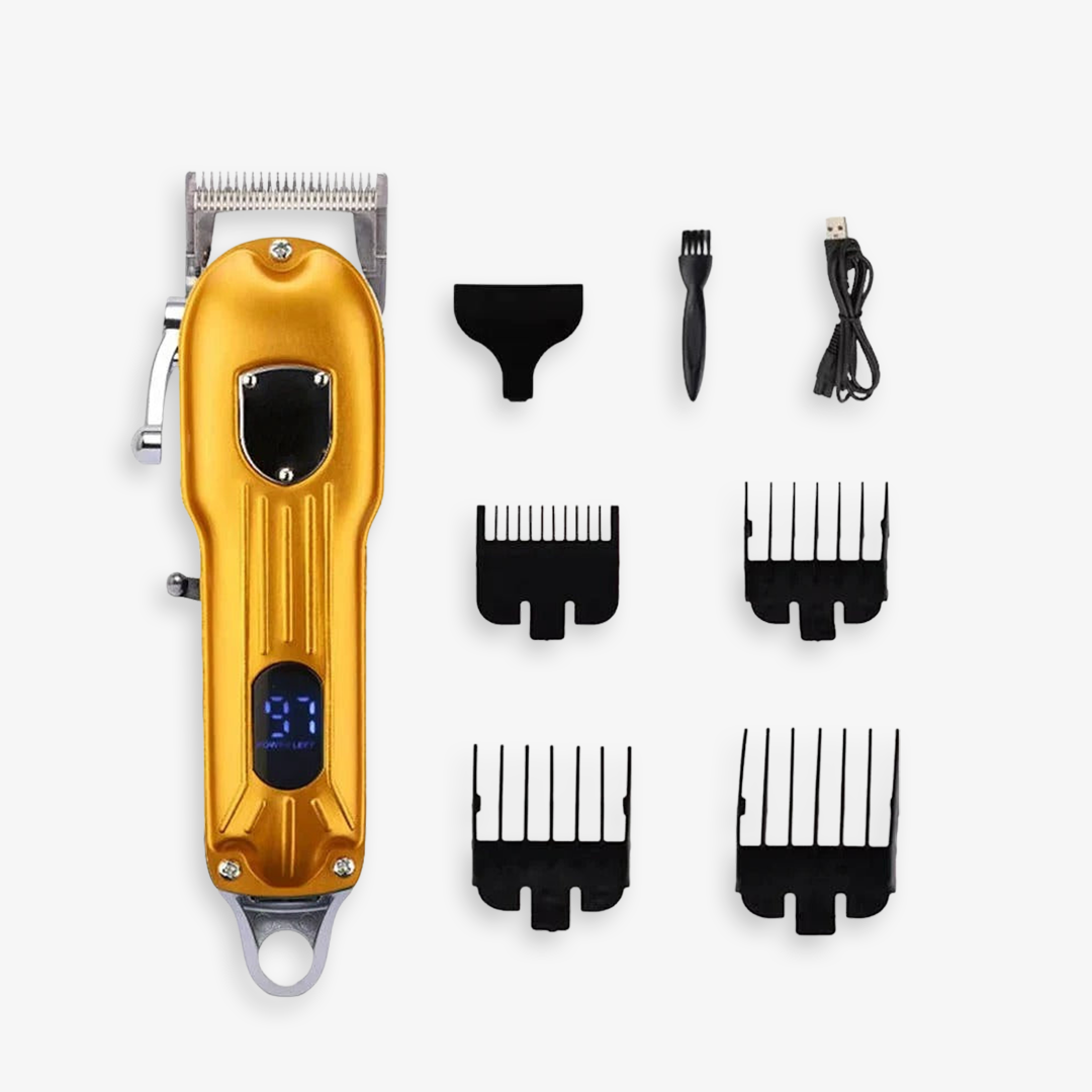 Pet Hair Clipper - Rechargeable Design - Metal Body
