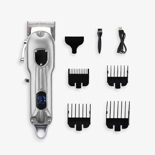 Pet Hair Clipper - Rechargeable Design - Metal Body