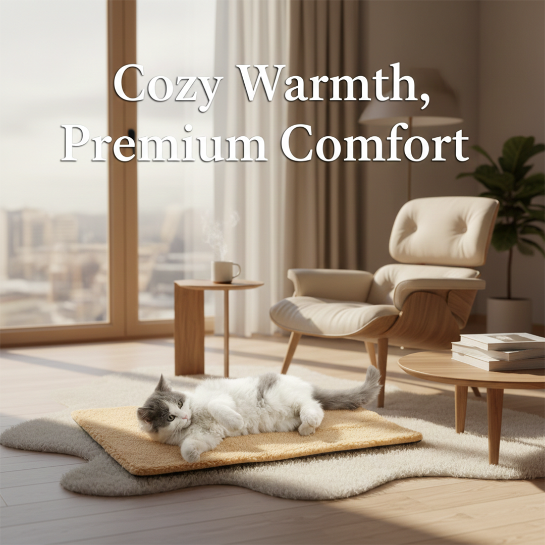 Pet Warming Pad - Self Heating - Washable Mat