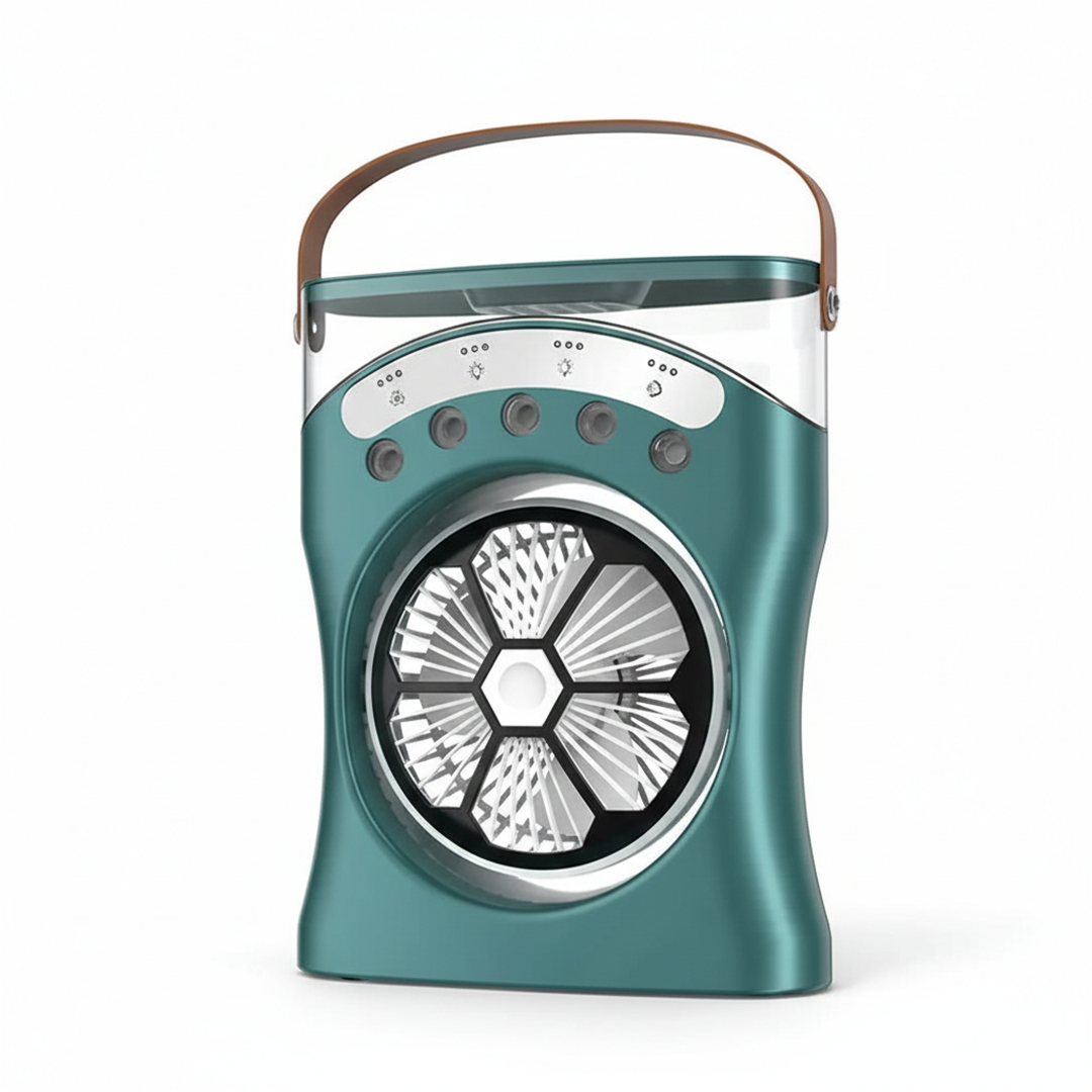 Portable Air Cooler - Rechargeable Design - Mist Function