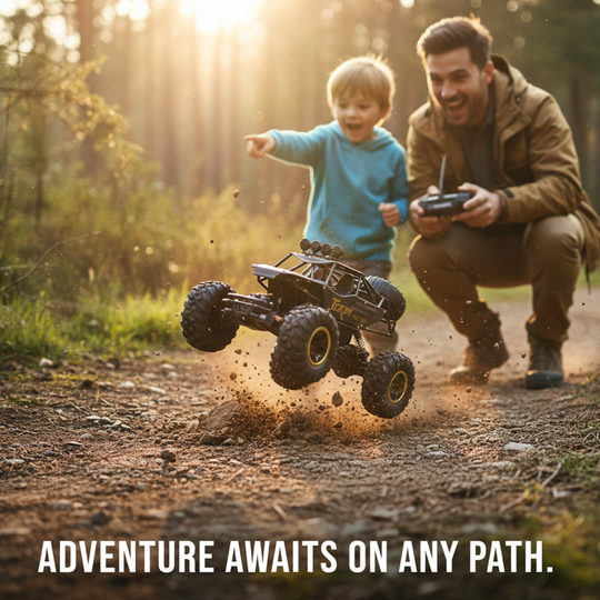 RC Off-Road Truck - 4WD Control - Mixed Terrain
