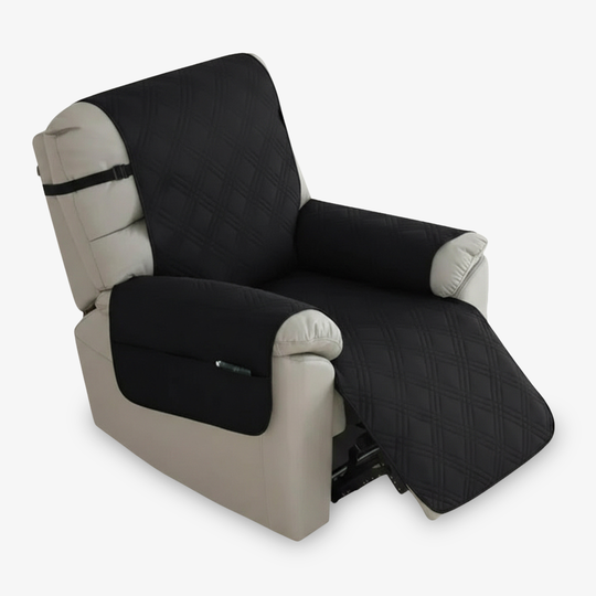 Recliner Slipcover - Quilted Fabric - Non Slip