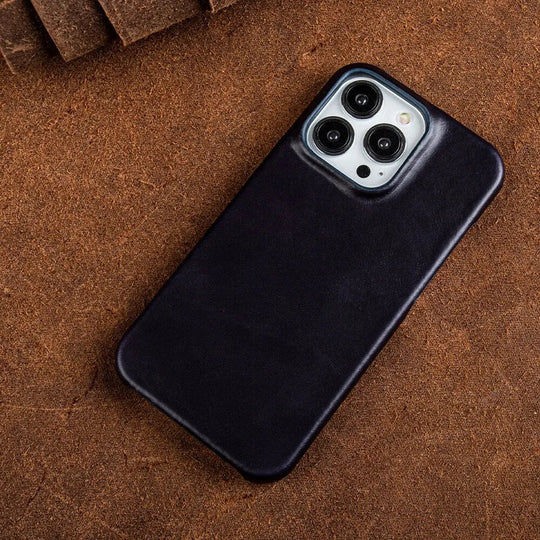 Luxurious, Handmade Genuine Cowhide Leather Case for iPhone