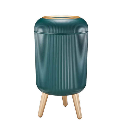 Stylish 10L Bathroom Container with Lid for Enhanced Organization