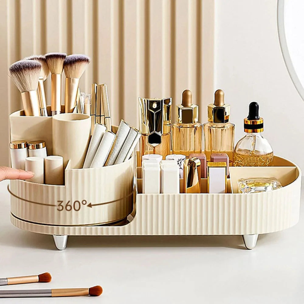 Eleganza – Luxury Beauty Organiser with Slim Rotating Design